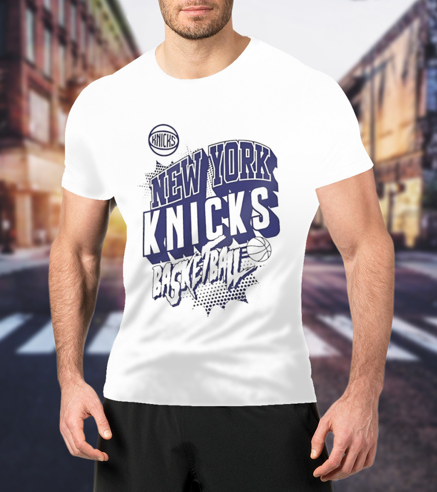New York Knicks NBA Basketball Team Official Merchandise T-Shirt