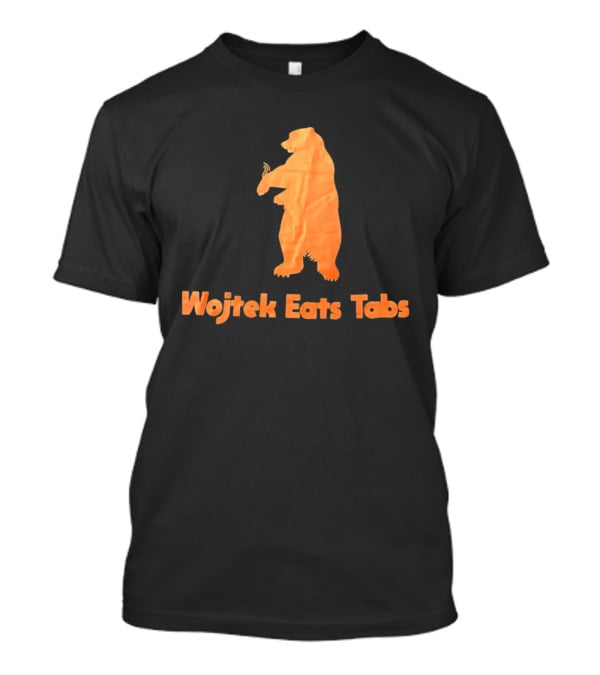 Wojtek Eats Tabs Bear T-Shirt