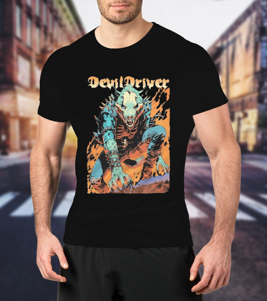 DevilDriver Fire Hyena Strike And Kill T-Shirt