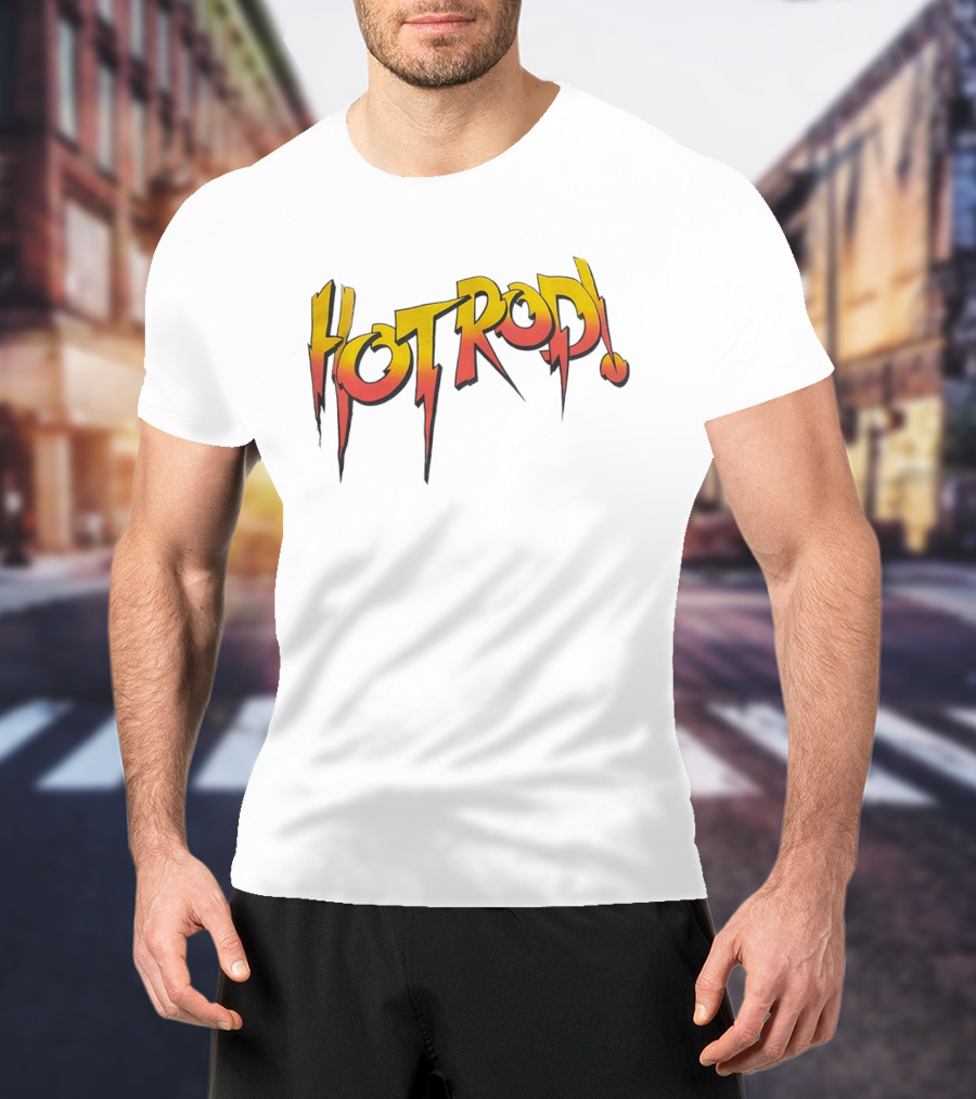 Hot Rod Roddy Piper Retro Style Wrestling T-Shirt