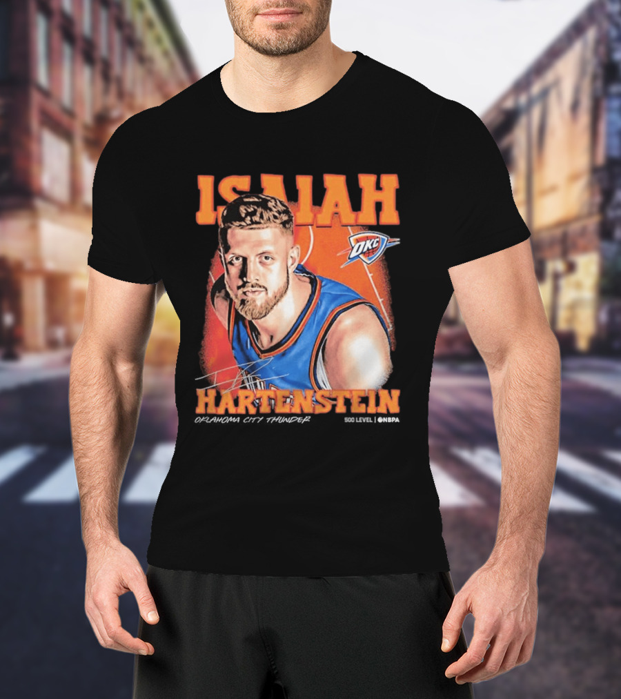 Isaiah Hartenstein Oklahoma City Thunder NBA OKC Basketball T-Shirt