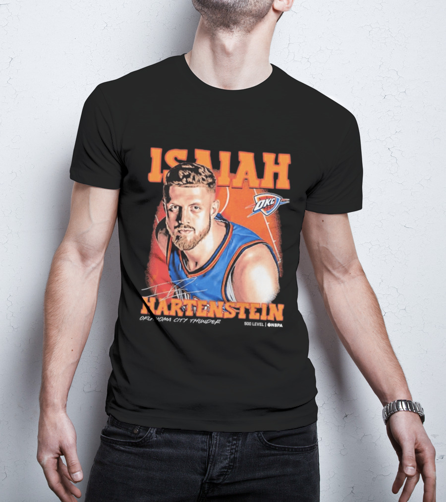 Isaiah Hartenstein Oklahoma City Thunder NBA OKC Basketball T-Shirt