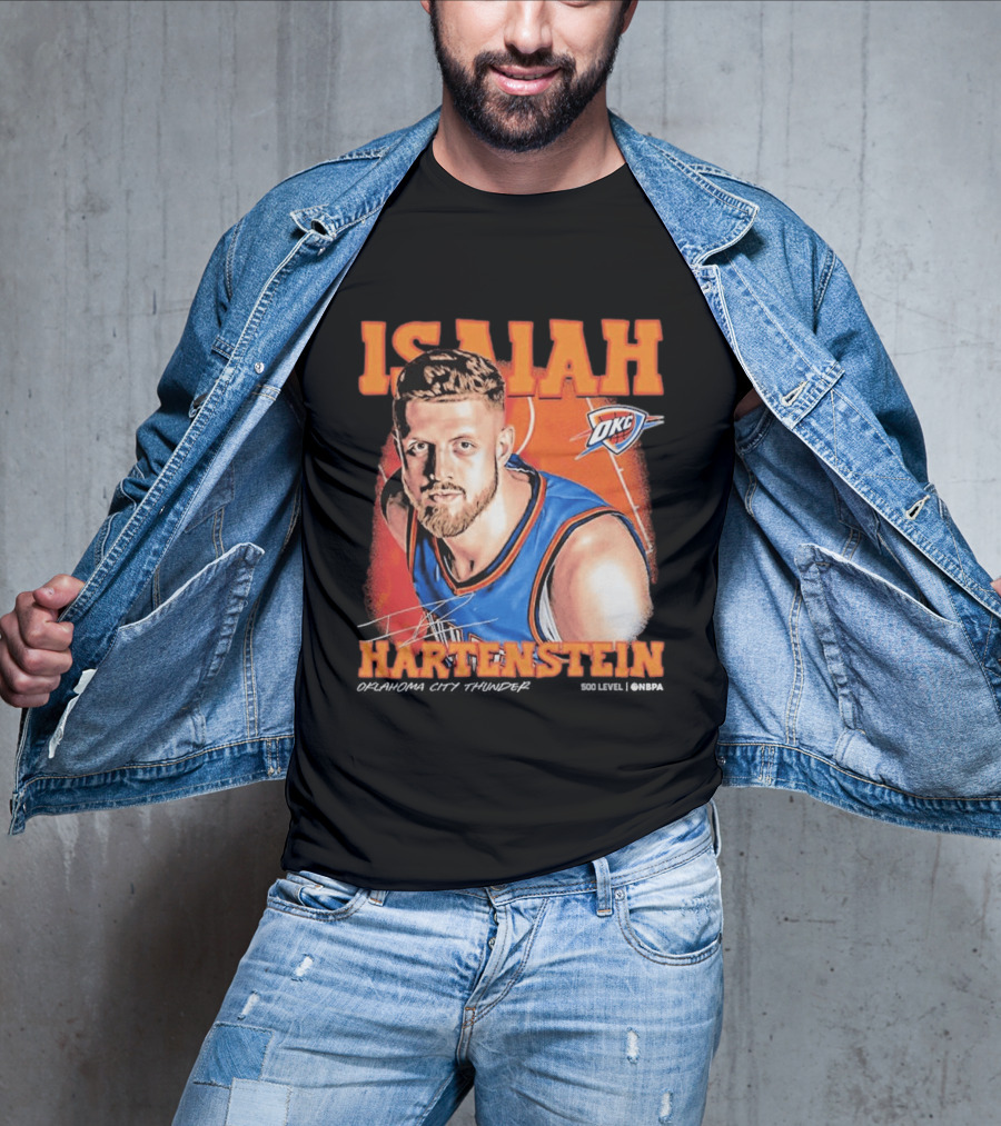 Isaiah Hartenstein Oklahoma City Thunder NBA OKC Basketball T-Shirt