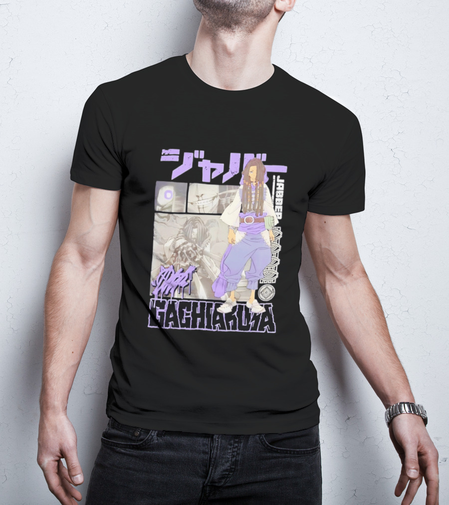 Gachiakuta Jabber Manga Character Panels And Styling T-Shirt