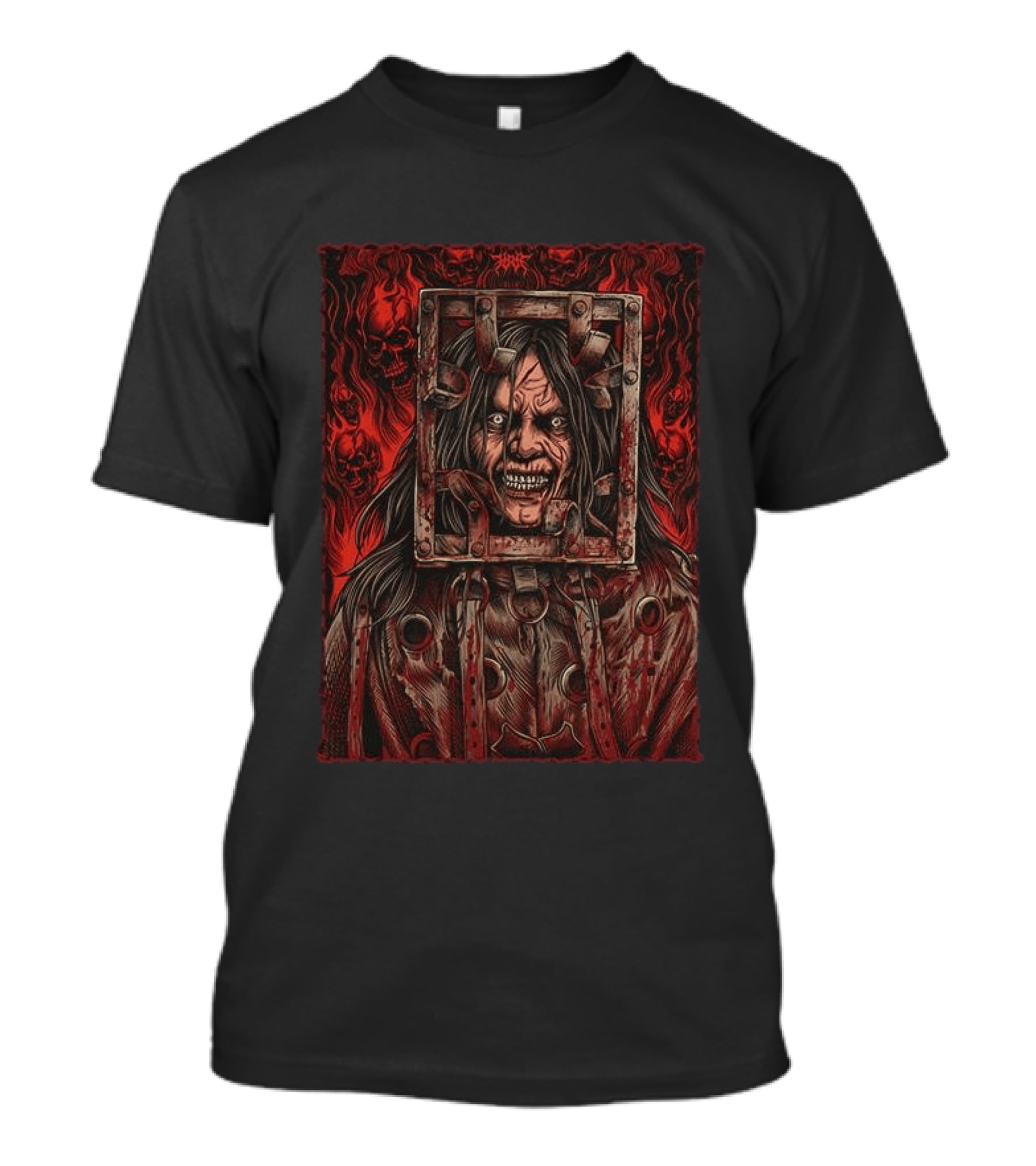 The Jackal Thir13en Ghosts 2001 Evil Soul Horror Movie Character Rugged T-Shirt
