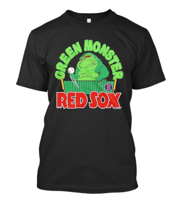 Boston Red Sox Green Monster Star Wars Hutt Baseball T-Shirt