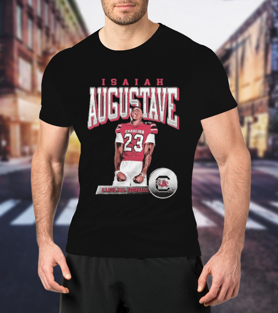 Isaiah Augustave Carolina Football 2026 Player 23 T-Shirt