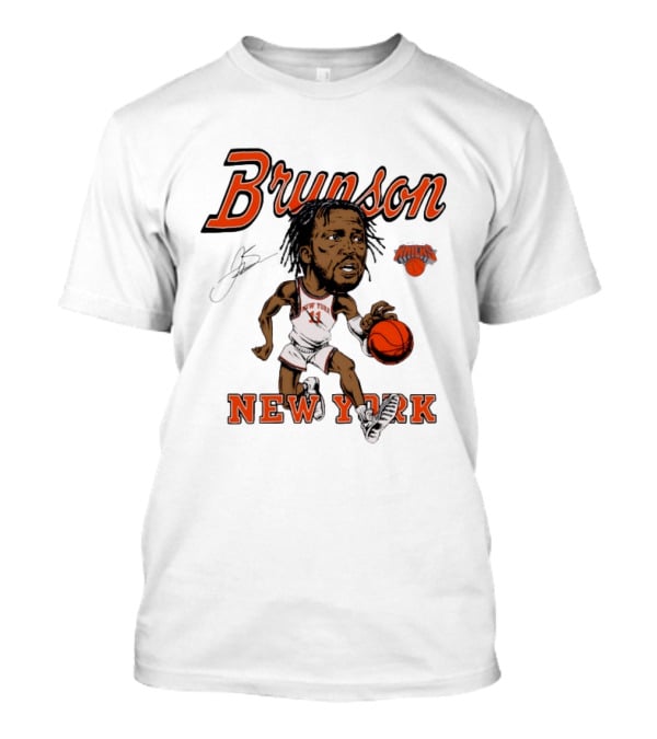 Brunson New York Knicks Basketball Player Tri Blend T-Shirt