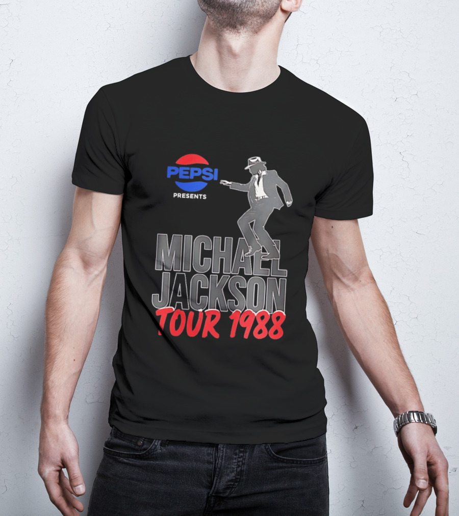 Pepsi Presents Michael Jackson Tour 1988 T-Shirt
