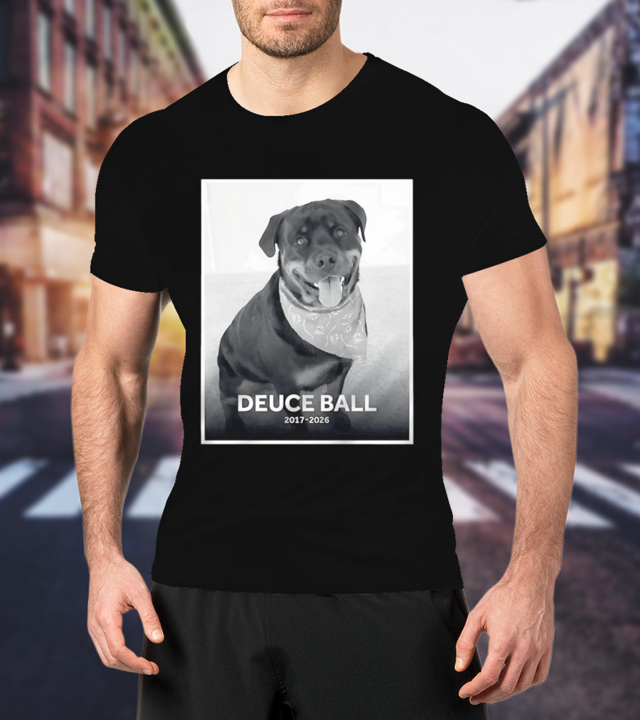 Rest In Peace Deuce Ball 2017 2026 Memorial T-Shirt
