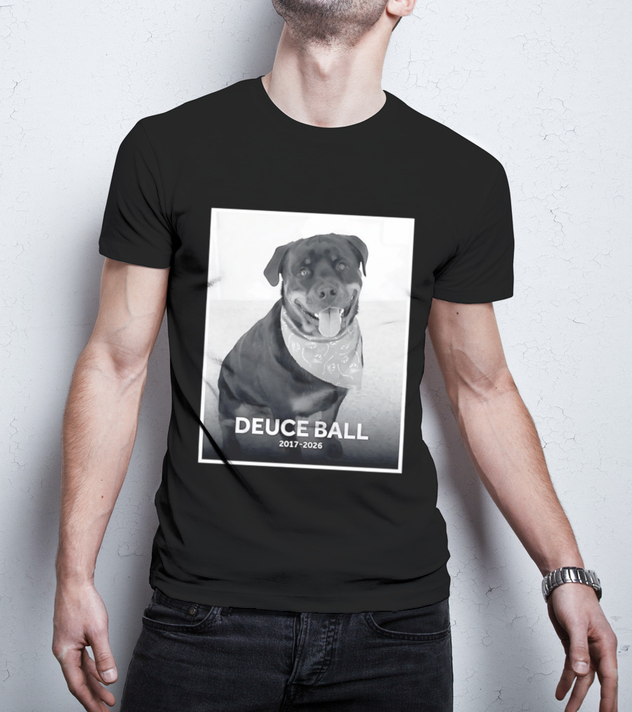Rest In Peace Deuce Ball 2017 2026 Memorial T-Shirt