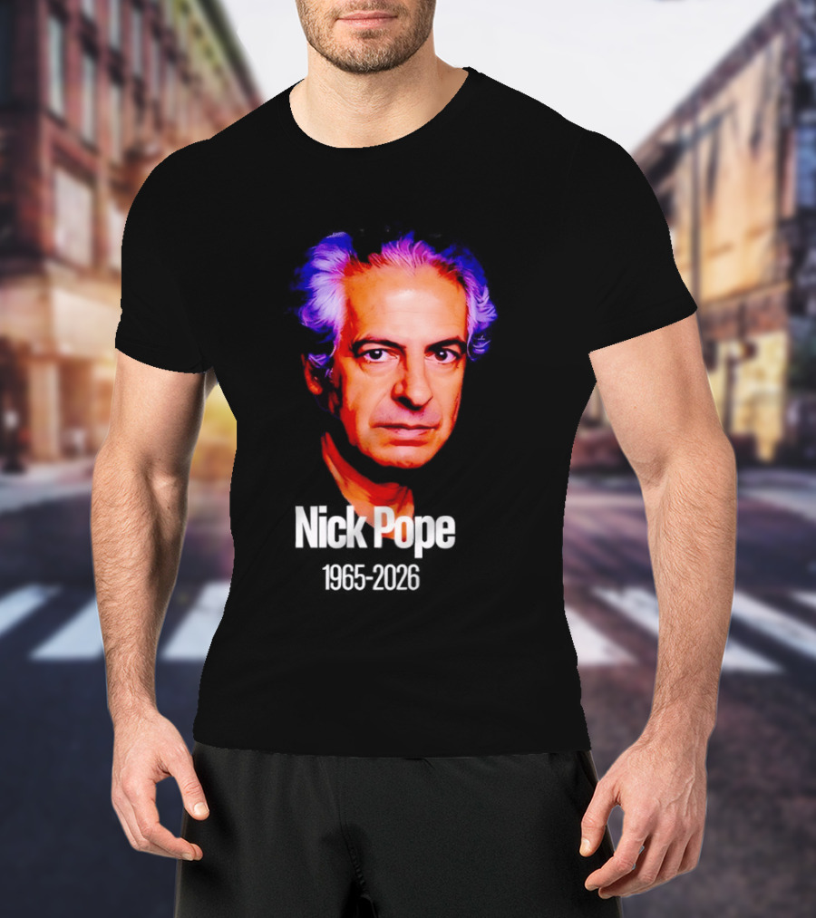 Nick Pope 1965 2026 Memorial T-Shirt