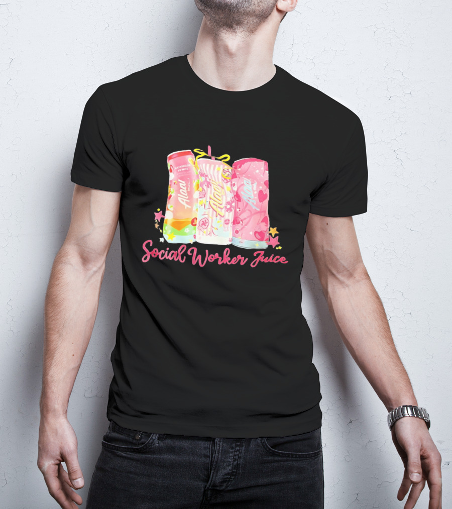 Alani Nu Watermelon Lemonade Social Worker Juice T-Shirt