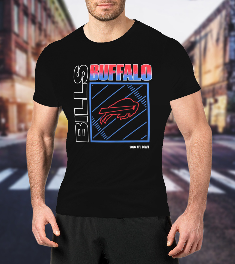 Buffalo Bills 2026 NFL Draft Team T-Shirt