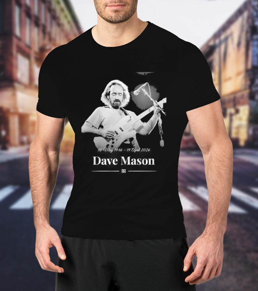 Dave Mason May 10 1946 April 19 2026 Guitar Performance Anniversary T-Shirt