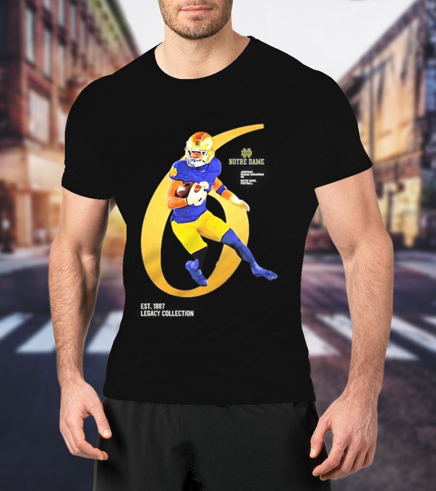 Jordan Faison Notre Dame Fighting Irish 2026 Breakthrough Series NIL Football T-Shirt