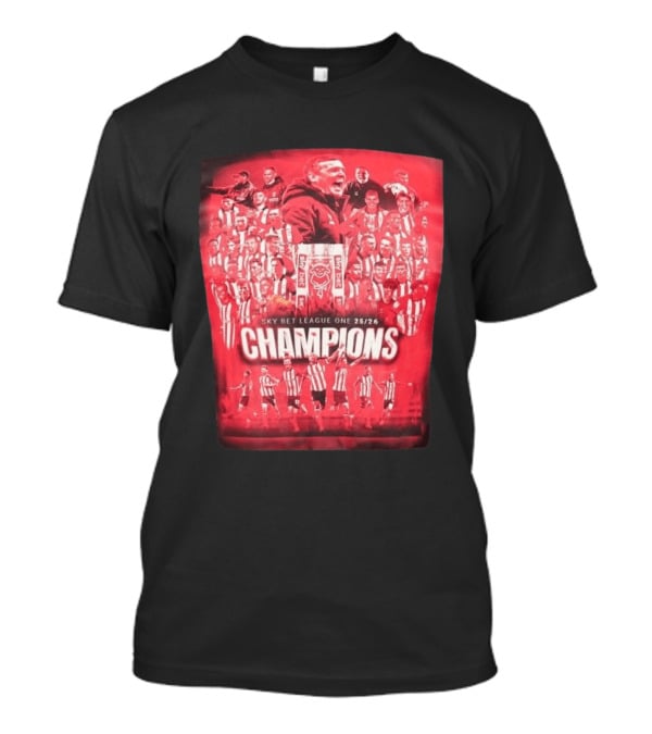 Sky Bet League One 25 26 Lincoln City Champions T-Shirt