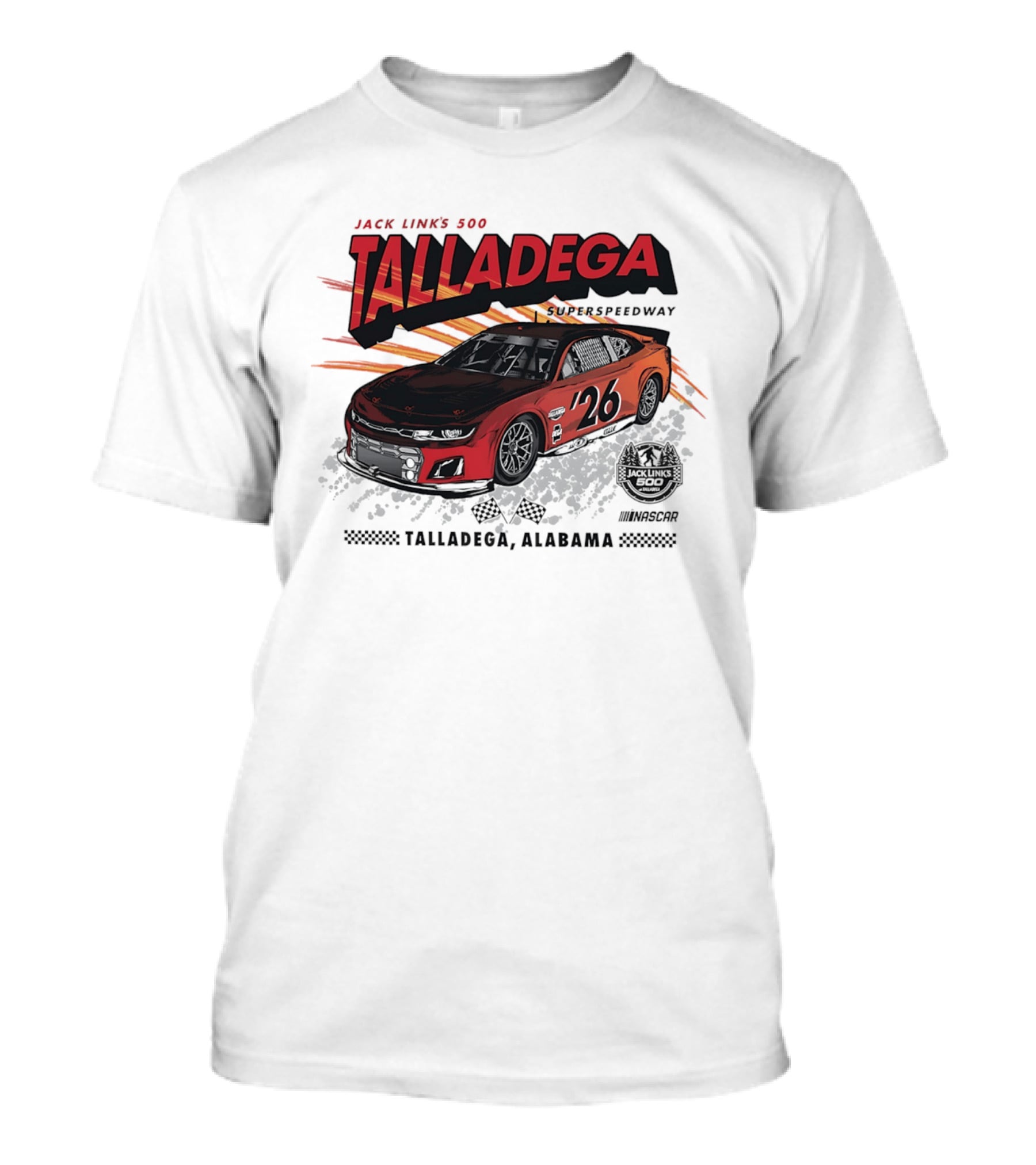 Talladega Superspeedway '26 Jack Link's 500 NASCAR Talladega Alabama T-Shirt