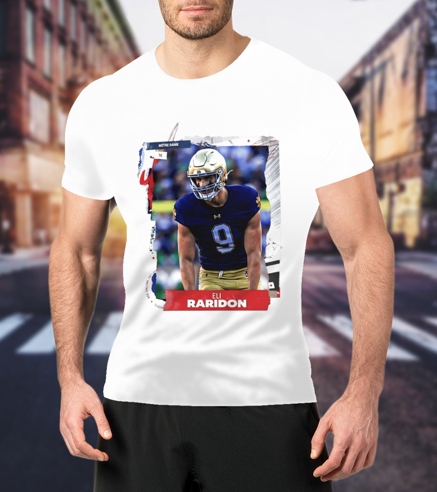 Notre Dame Tight End Eli Raridon 2206 Draft Prospect T-Shirt