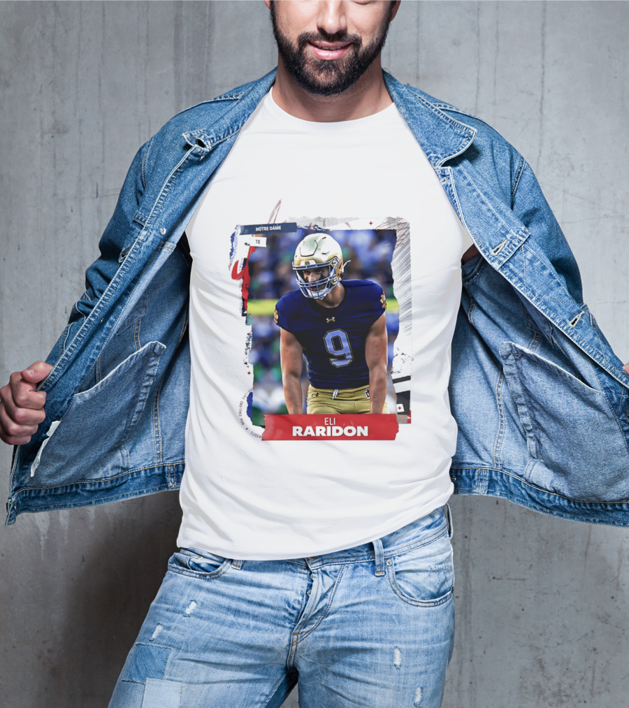 Notre Dame Tight End Eli Raridon 2206 Draft Prospect T-Shirt