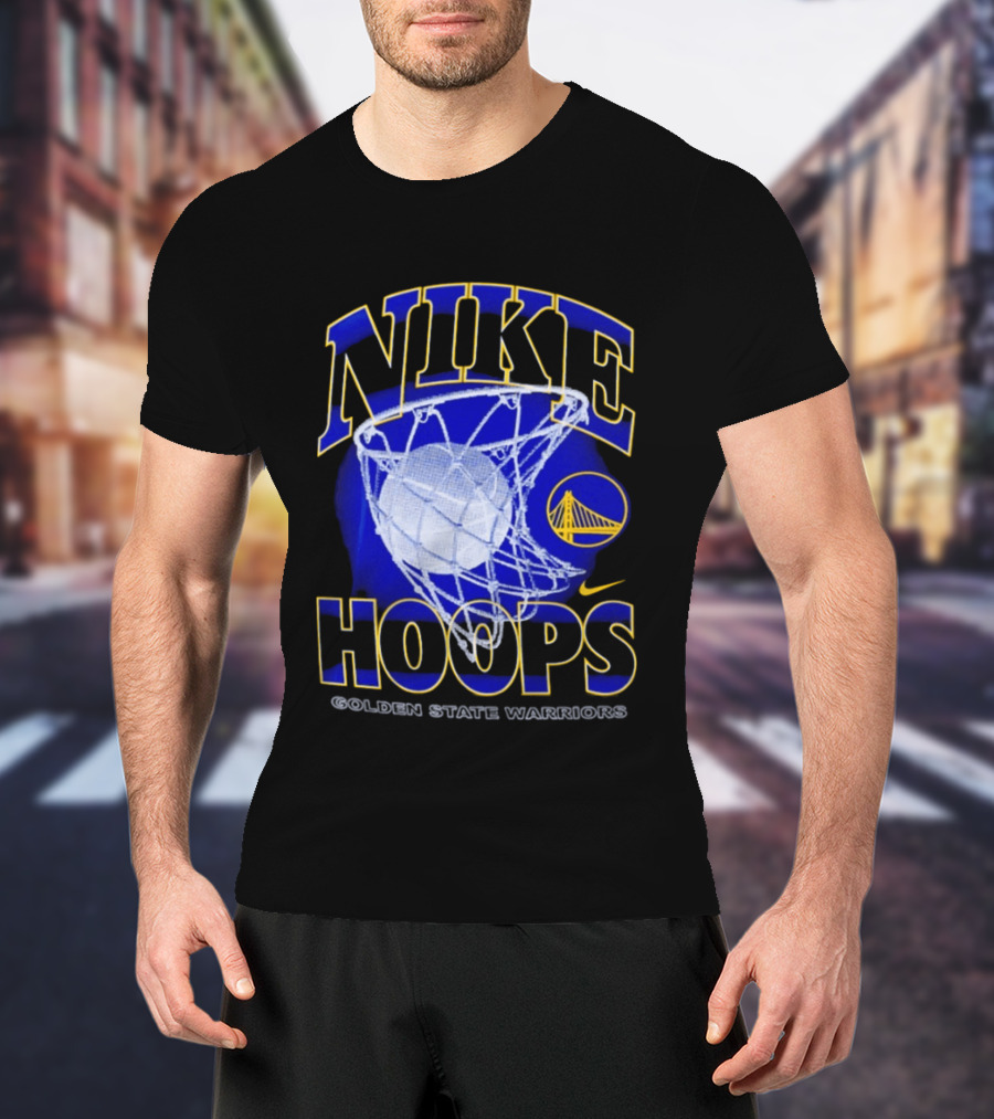 Nike Hoops Golden State Warriors Basketball National Basketball Association T-Shirt