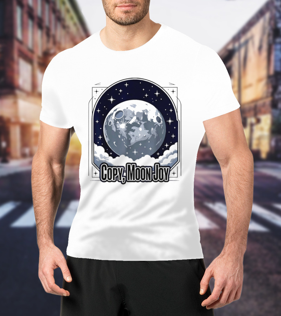 Copy Moon Joy Lunar Moon Celestial Artistry T-Shirt