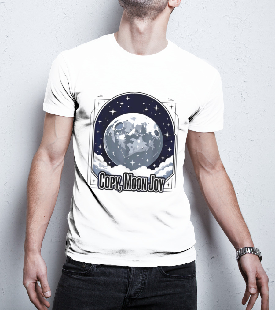 Copy Moon Joy Lunar Moon Celestial Artistry T-Shirt