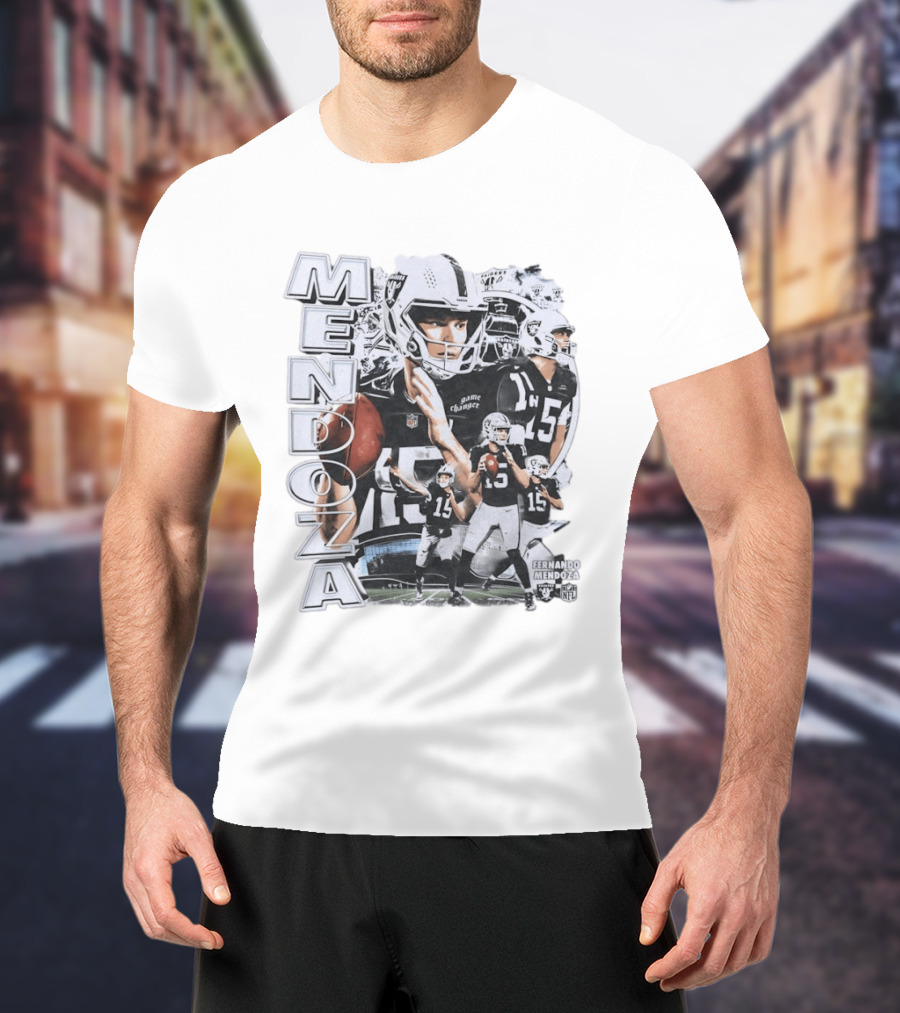 Mendoza 15 NFL Raiders Game Changer T-Shirt