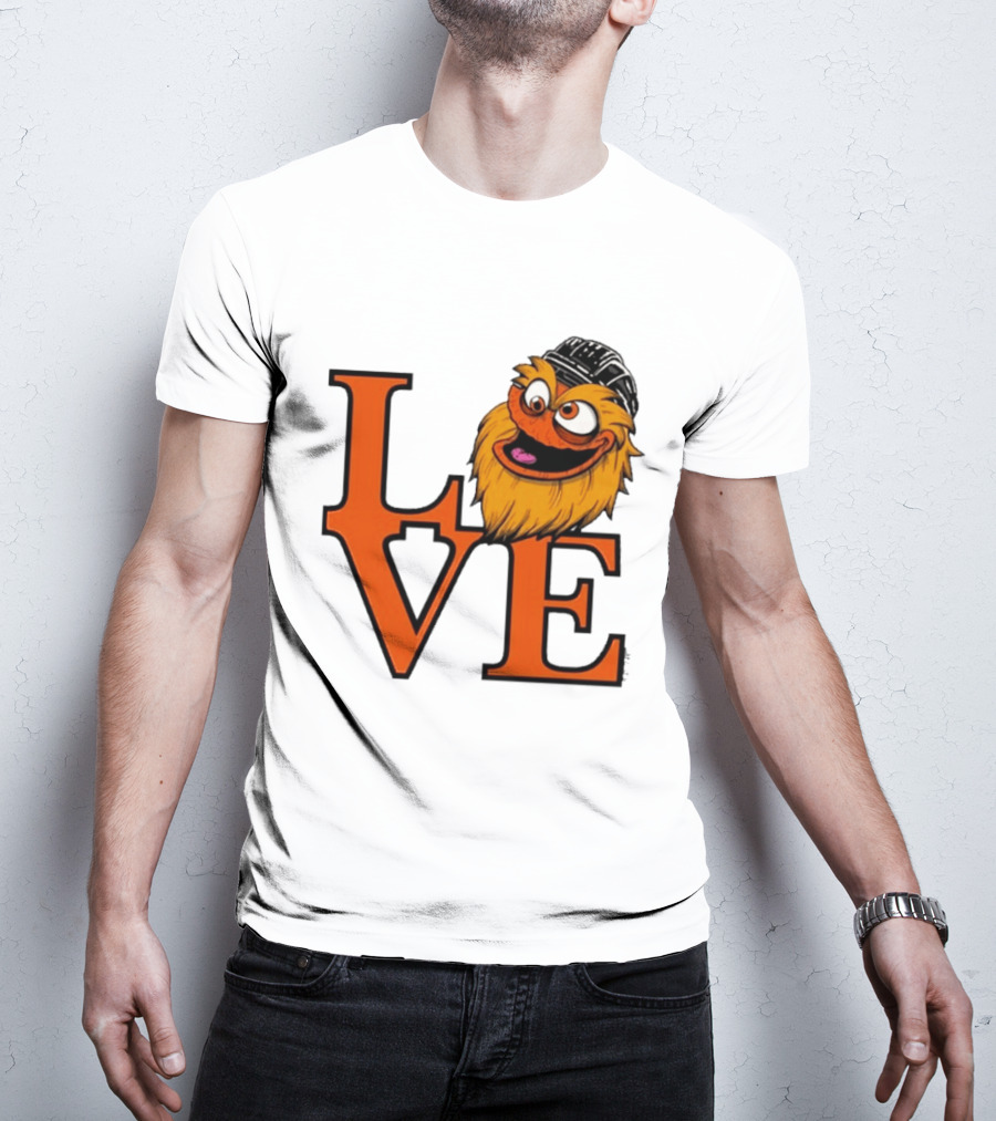 Philadelphia Flyers Gritty Love NHL Hockey 2026 T-Shirt