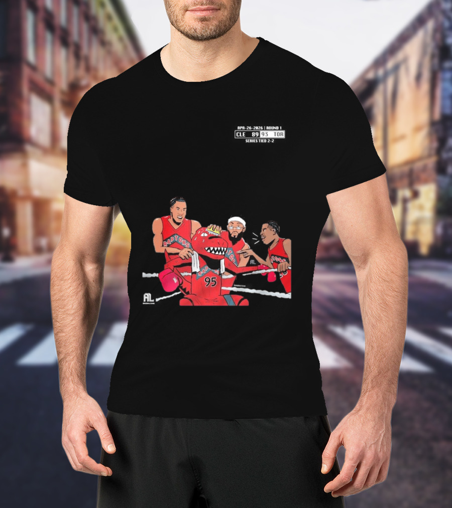 A Sketch After Every Raptors Game This Season 2026 Toronto Basketball Team Celebrates Victory In Classic Red Jerseys T-Shirt