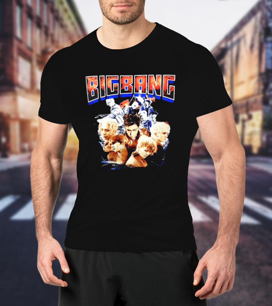BIGBANG Korean Idols Iconic Group Members T-Shirt