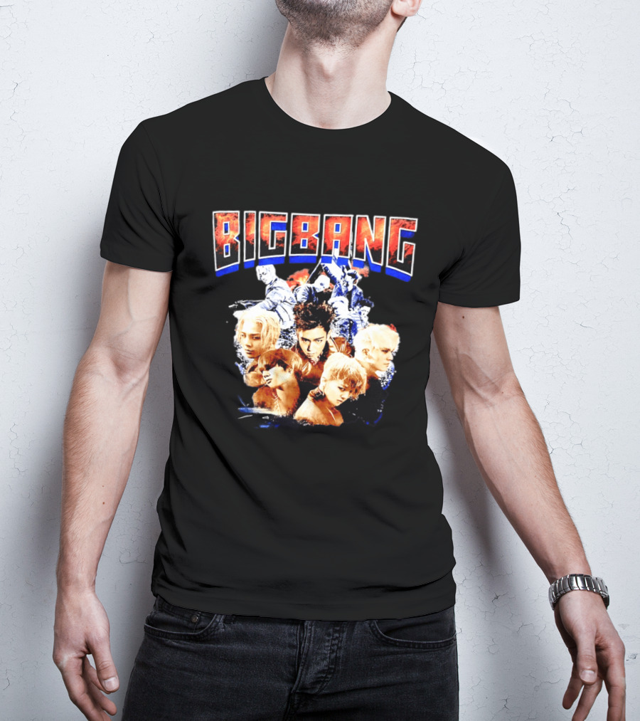 BIGBANG Korean Idols Iconic Group Members T-Shirt