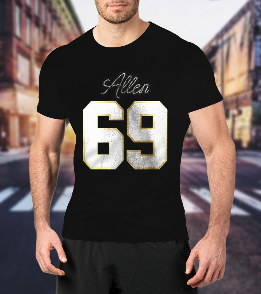 Minnesota Vikings Jared Allen 69 Class Of Legends T-Shirt