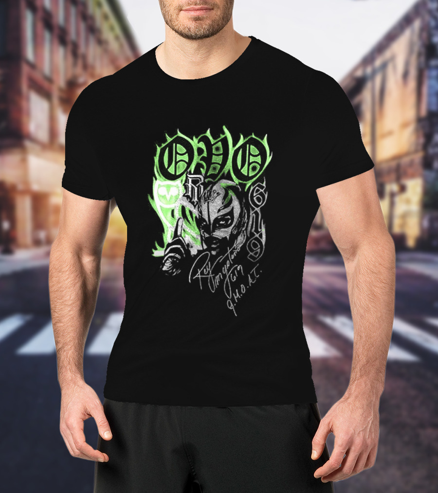 OVO WWE Wrestlemania 42 Las Vegas Rey Mysterio Celebration T-Shirt