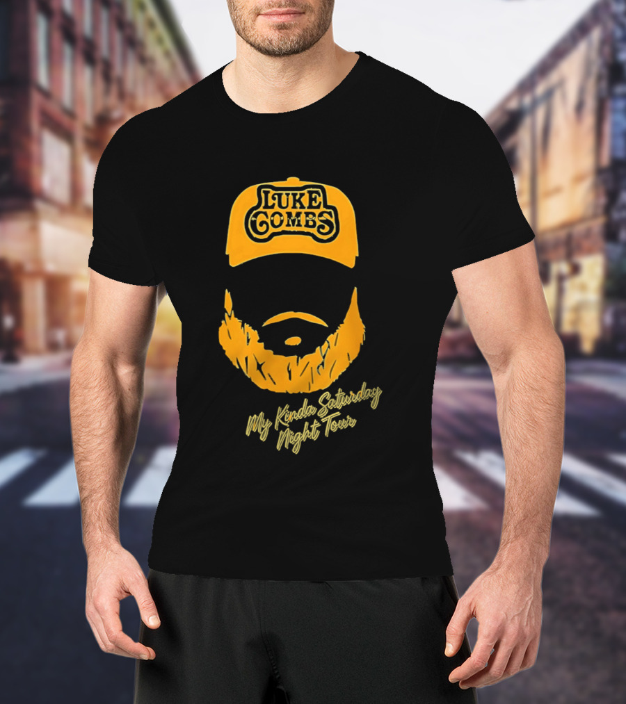 Green Bay Packers Luke Combs My Kinda Saturday Night Tour T-Shirt