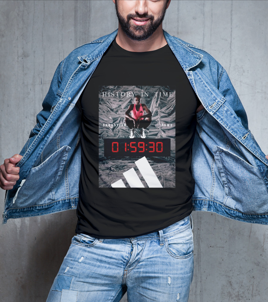Sabastian Sawe History In Time Marathon 01:59:30 T-Shirt