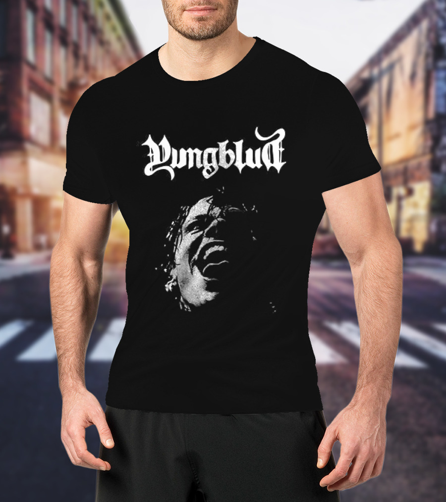 Yungblud Idols The World Tour Wing Face T-Shirt