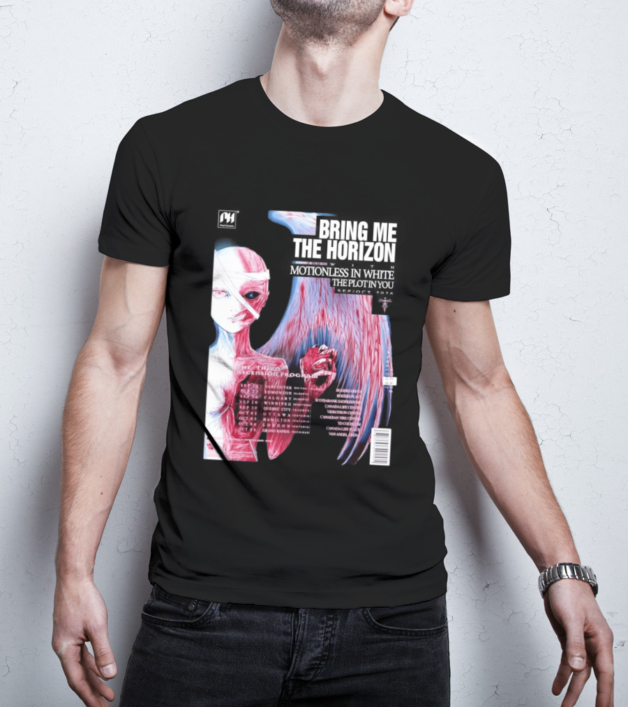 Bring Me The Horizon The Third Ascension Program Fall Tour 2026 Canada Dates T-Shirt