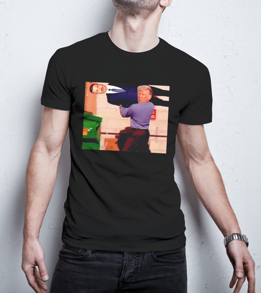 Donald Trump Backlash Dumpster Jimmy Protest Image T-Shirt