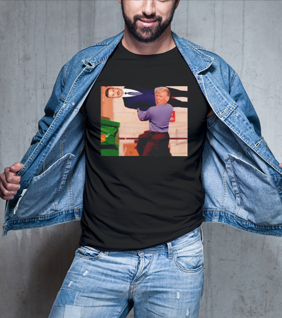 Donald Trump Backlash Dumpster Jimmy Protest Image T-Shirt