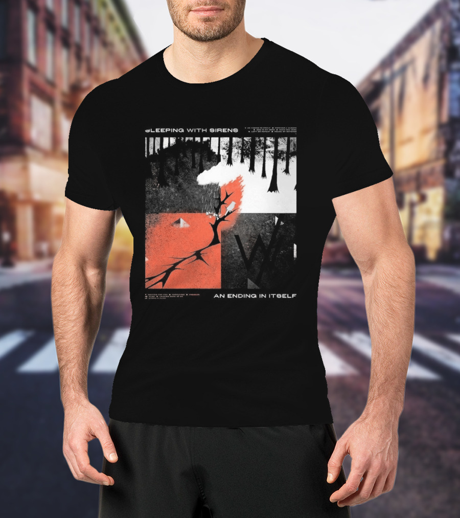 Sleeping Sirens An Ending In Itself 2026 Seasons Mineral Trees T-Shirt