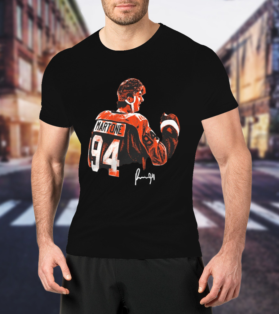 Porter Martone 94 Philadelphia Flyers Hockey NHL Player T-Shirt