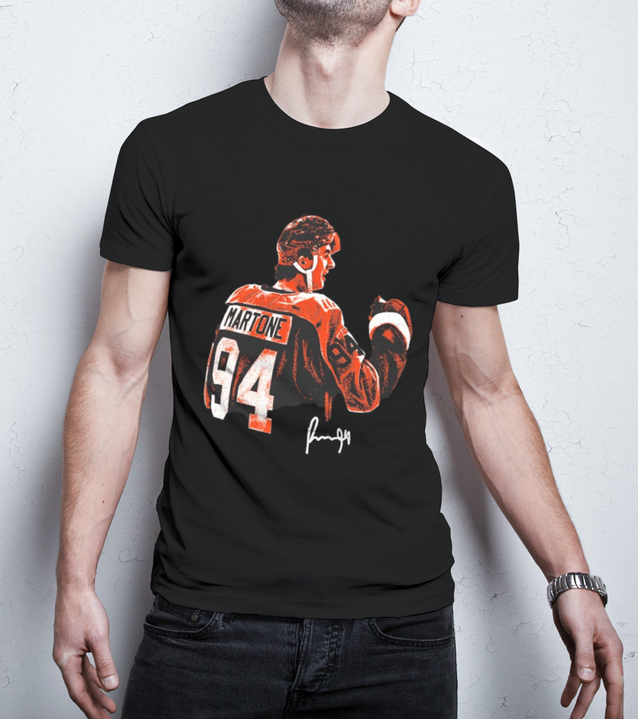 Porter Martone 94 Philadelphia Flyers Hockey NHL Player T-Shirt
