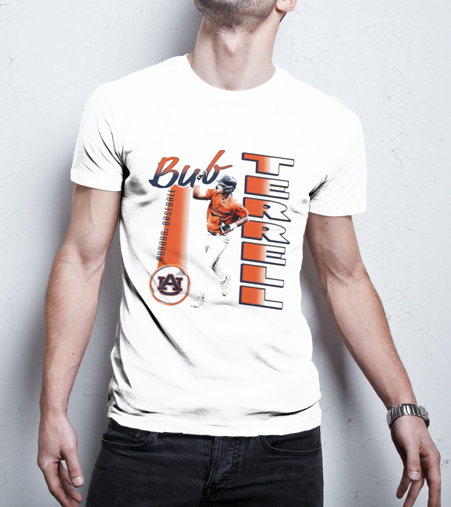 Bub Terrell Auburn Baseball Player Auburn Tigers T-Shirt