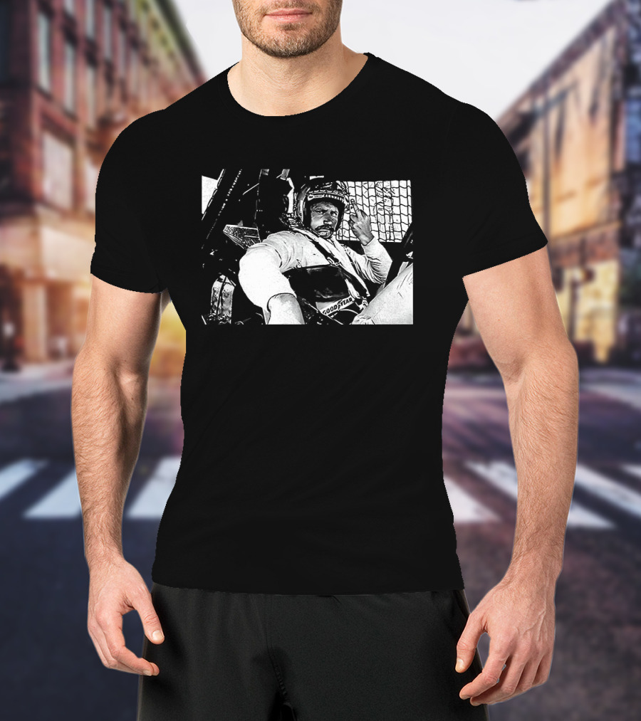 Lorain County Speedway Racing Driver Gesture T-Shirt