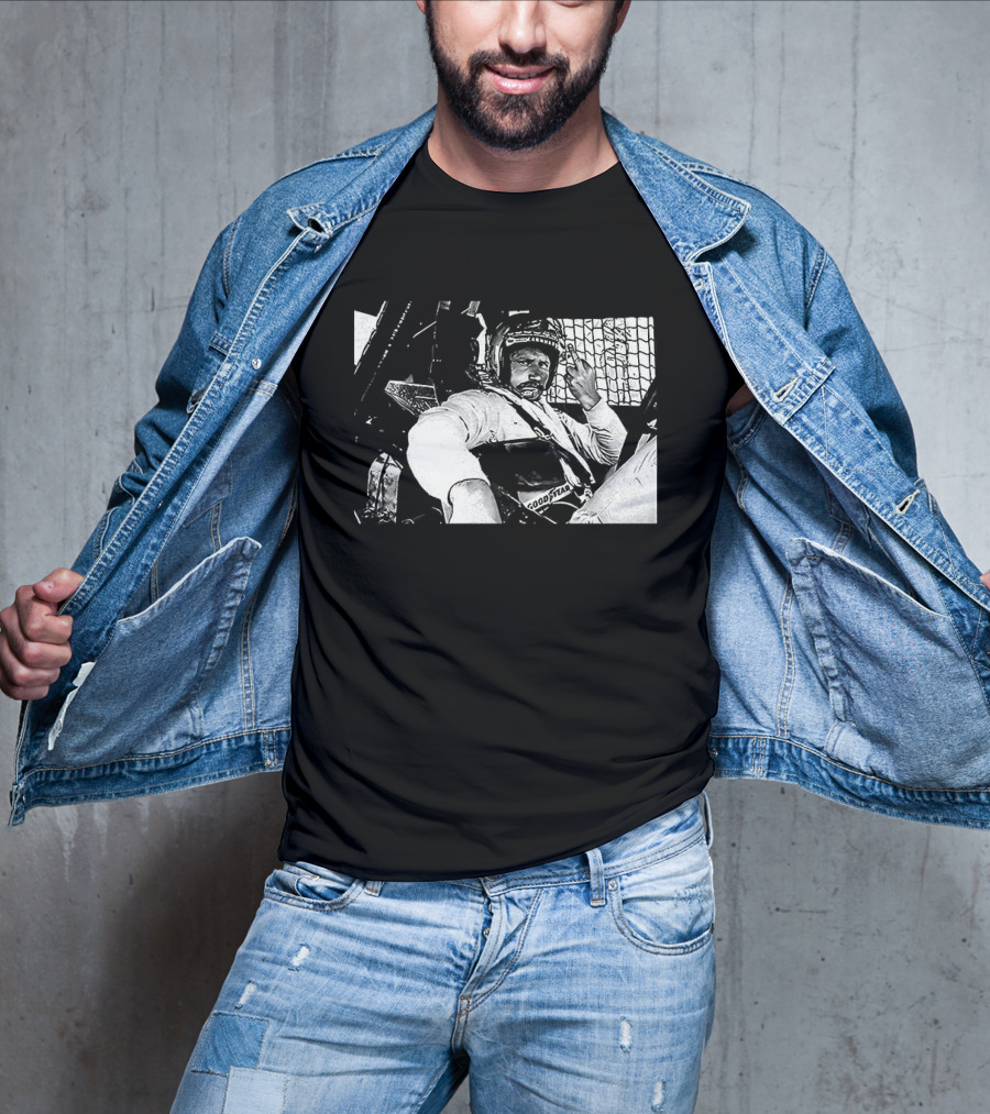 Lorain County Speedway Racing Driver Gesture T-Shirt