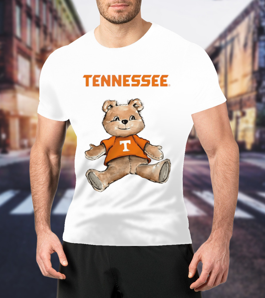 Tennessee Volunteers Teddy Bear Orange T T-Shirt