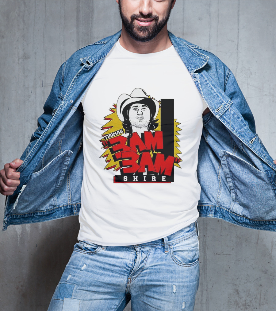 Thomas Shire 3AM 3AM Cowboy Hat Portrait Burst T-Shirt