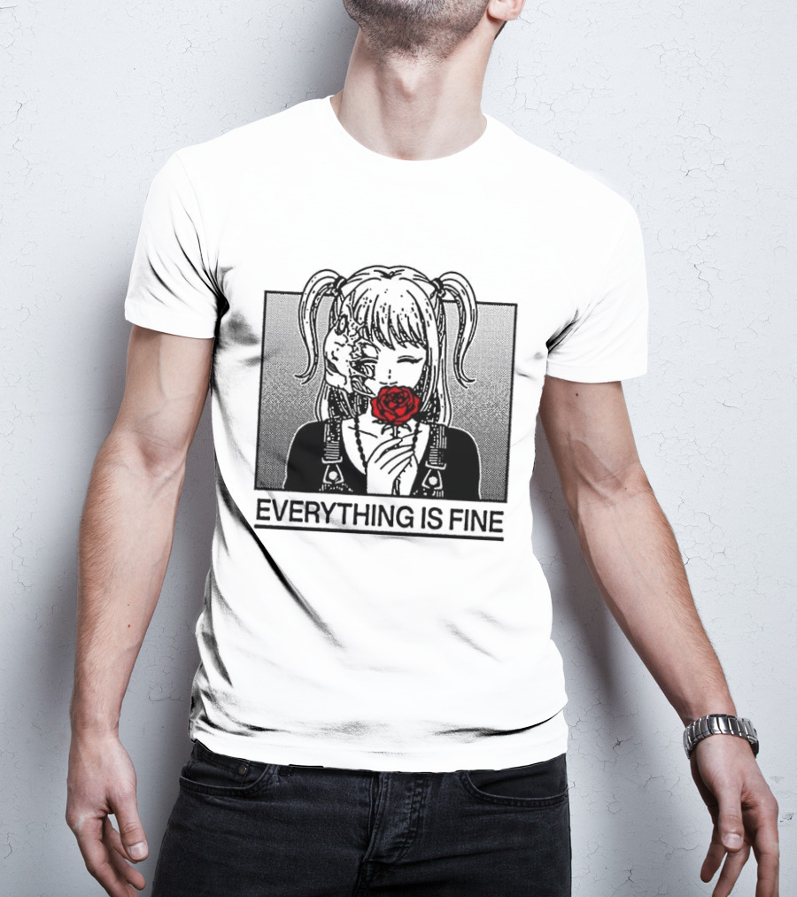 Tomie Kawakami Everything Is Fine Anime T-Shirt
