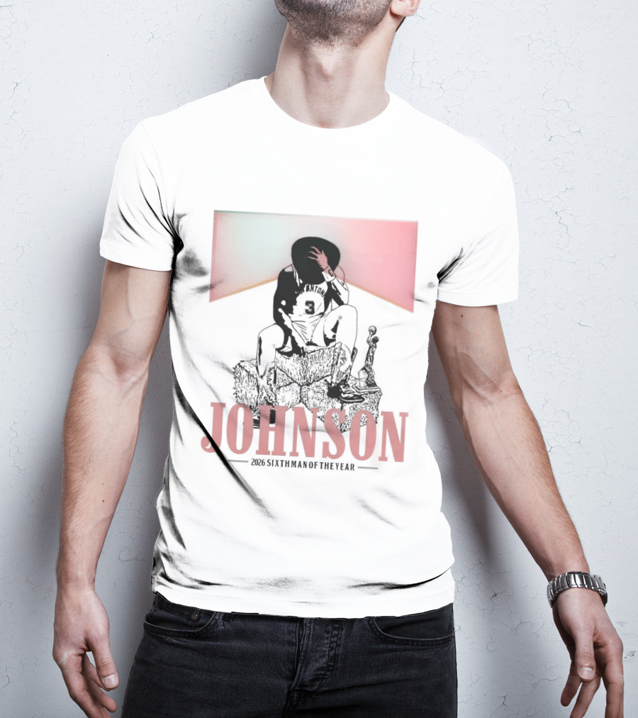 Johnson 26 Sixthman Of The Year 2026 T-Shirt